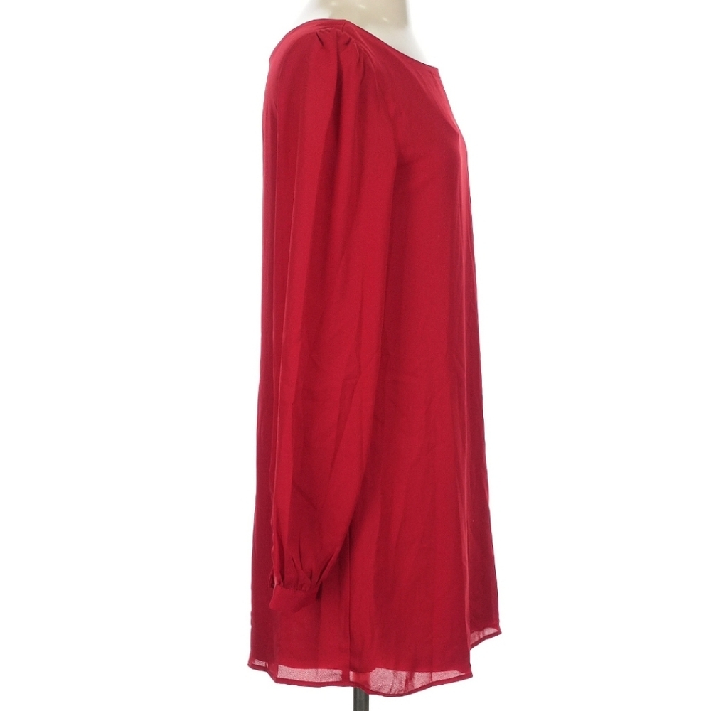 Lulus Cranberry Red Mini Dress Small - Picture 8 of 8